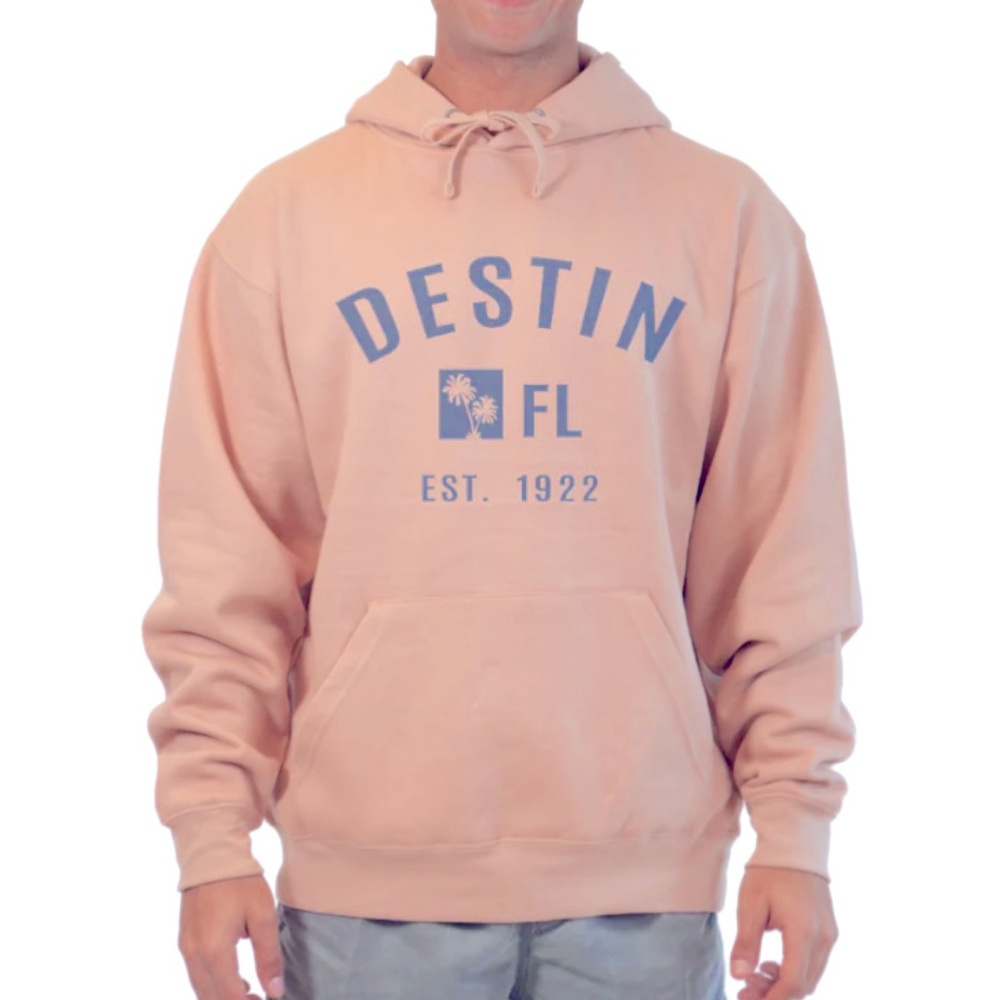 Destin Florida Pink Sweatshirt Hoodie XL